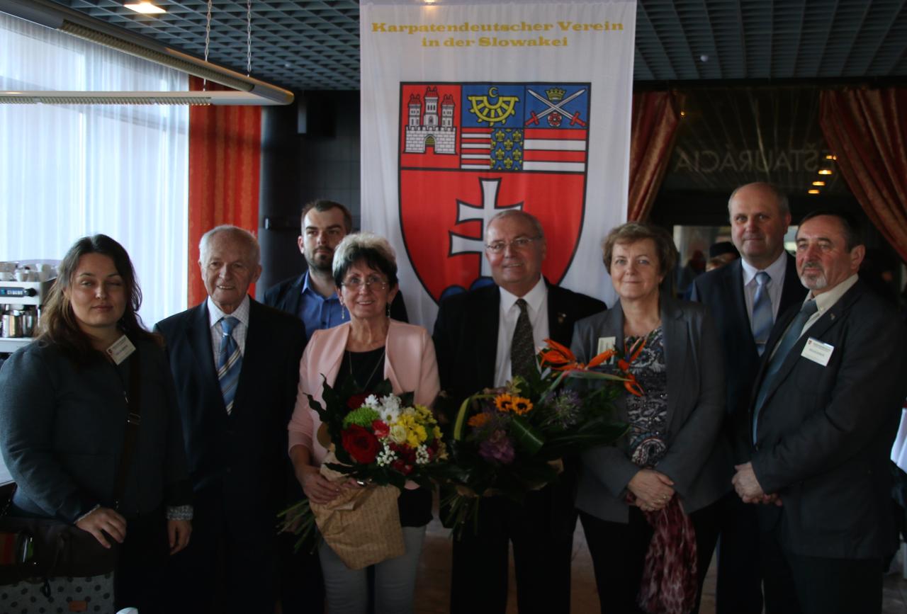 Bernard Gaida bei der Generalversammlung der Karpatendeutschen Bernard Gaida bei der Generalversammlung der Karpatendeutschen
