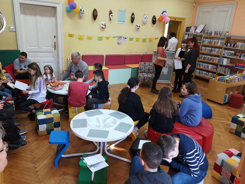 Festival der Sprachen in der Stadtbibilothek Osijek