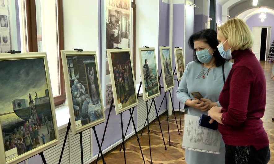 Bilderausstellung der deutschstämmigen Künstler der Ukraine in Cherson Bilderausstellung der deutschstämmigen Künstler der Ukraine in Cherson