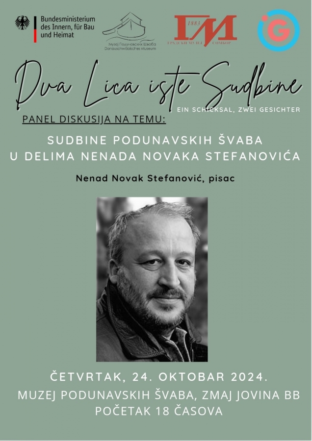 Vortrag „Das Schicksal der Donauschwaben in den Werken von Nenad Novak Stefanović“ Vortrag „Das Schicksal der Donauschwaben in den Werken von Nenad Novak Stefanović“
