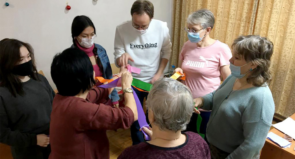 Zum ersten Mal wurde in der Gesellschaft „Wiedergeburt“ in Aktobe das „Sprachcafé“ durchgeführt. Zum ersten Mal wurde in der Gesellschaft „Wiedergeburt“ in Aktobe das „Sprachcafé“ durchgeführt.