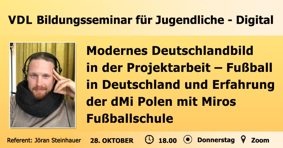 7. Bildungsseminar für Jugendliche 2021 Digital 7. Bildungsseminar für Jugendliche 2021 Digital