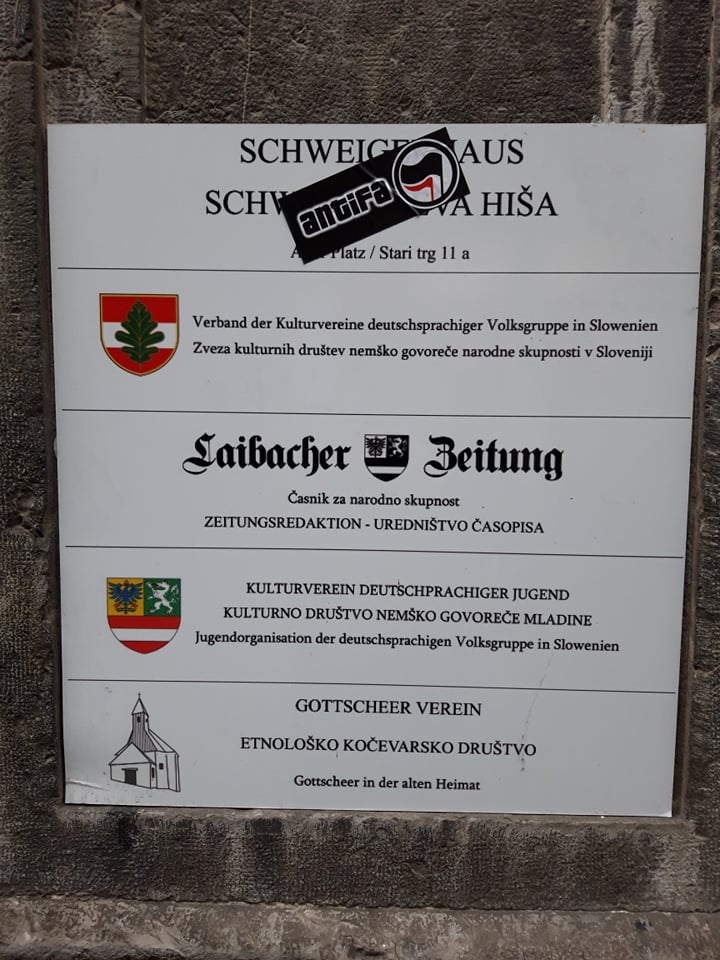 Unterstützung für die deutsche Volksgruppe in Slowenien Unterstützung für die deutsche Volksgruppe in Slowenien