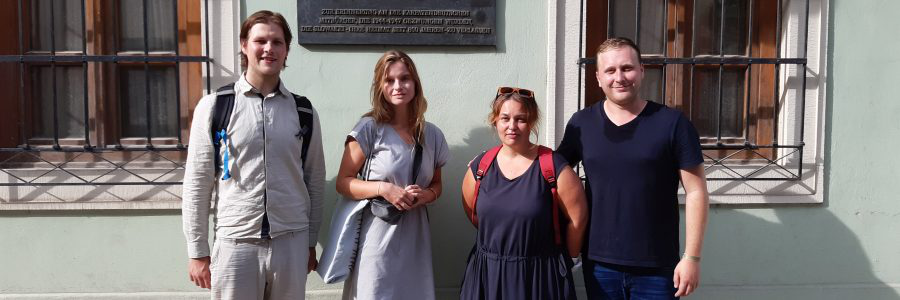 Zu Besuch in der Redaktion des Karpatenblattes