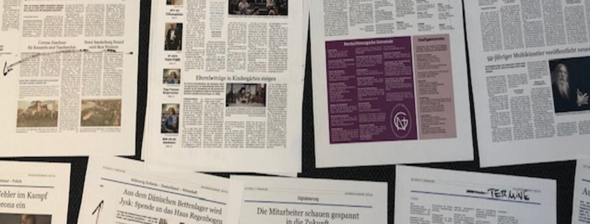 Der 14-tägliche „Nordschleswiger“ erscheint zum ersten Mal Der 14-tägliche „Nordschleswiger“ erscheint zum ersten Mal