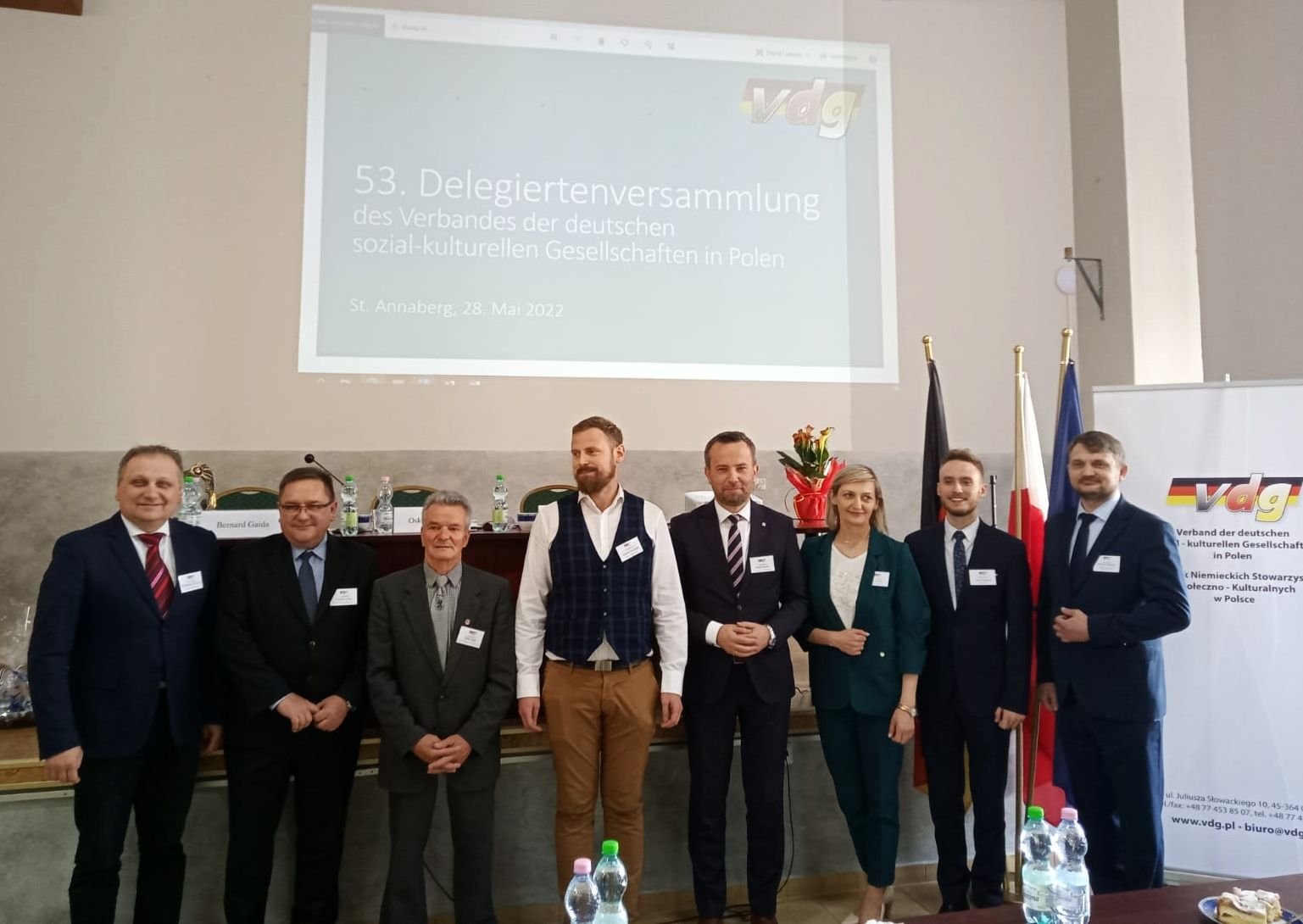 Der neue Vorsitzende des Verbandes der deutschen sozial-kulturellen Gesellschaften in Polen ist Rafał Bartek! Der neue Vorsitzende des Verbandes der deutschen sozial-kulturellen Gesellschaften in Polen ist Rafał Bartek!