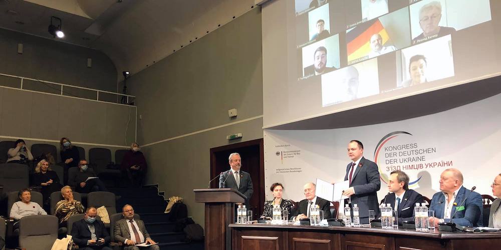 Der 7. Kongress der Deutschen der Ukraine fand statt Der 7. Kongress der Deutschen der Ukraine fand statt