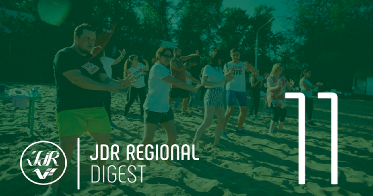 WIR SIND IN SOZIALEN NETZWERKEN 06. Juli 2020 JdR Regional Digest: 16.–30. Juni 2020 WIR SIND IN SOZIALEN NETZWERKEN 06. Juli 2020 JdR Regional Digest: 16.–30. Juni 2020