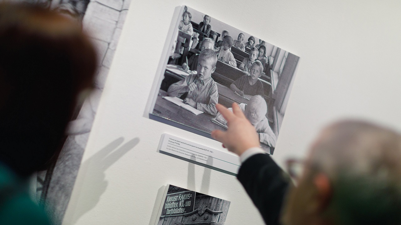 Die Ausstellung „Das deutsche Wolgagebiet“ wird im DRH Moskau eröffnet Die Ausstellung „Das deutsche Wolgagebiet“ wird im DRH Moskau eröffnet