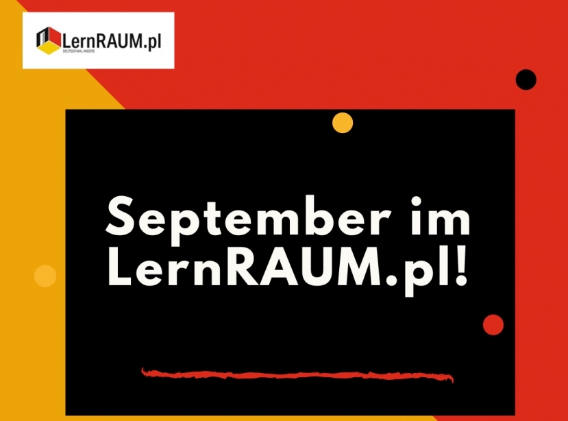 Projekt lernraum.pl - Vorträge, Treffen, Workshops im September Projekt lernraum.pl - Vorträge, Treffen, Workshops im September